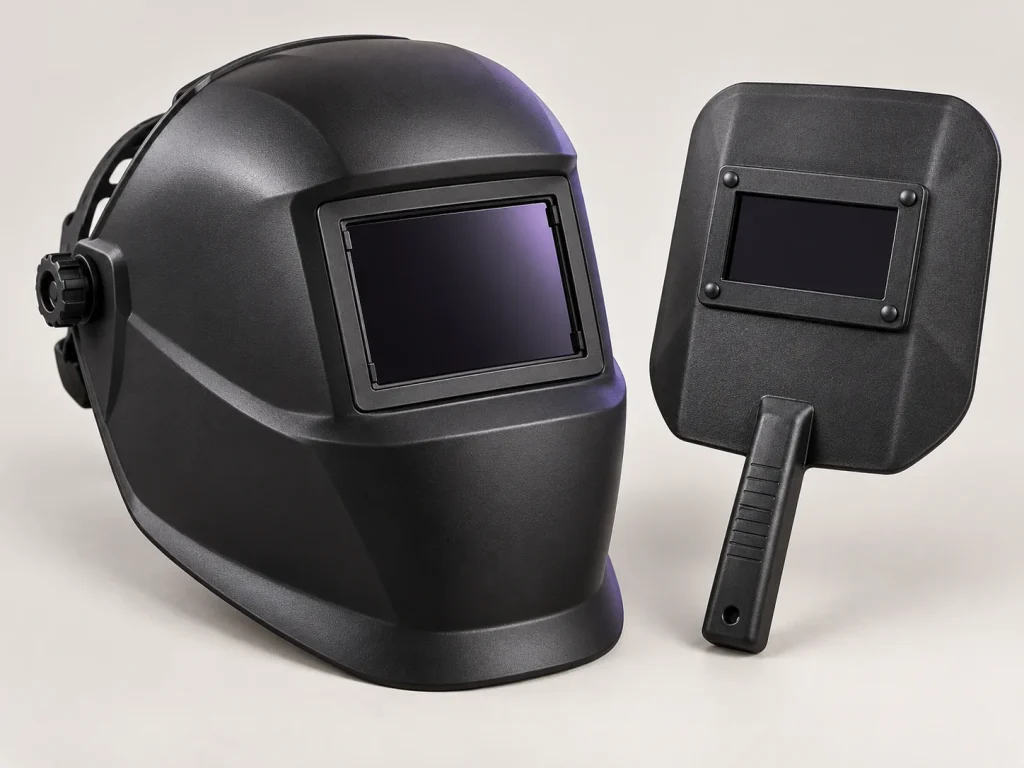 Illustrative welding helmet product collection
